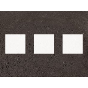 30 stk brik  3030 cm hvid