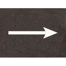  ligepil komplet 170 cm hvid